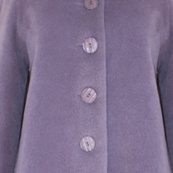 Suri Alpaca Swing Coat. Made in Peru. - Picture 3 of 5